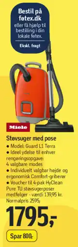 Føtex MIELE Støvsuger med pose tilbud