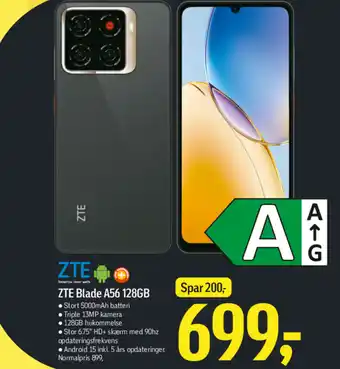 Føtex ZTE Blade A56 128GB tilbud