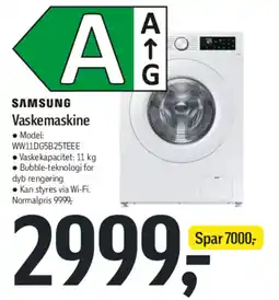 Føtex SAMSUNG Vaskemaskine tilbud