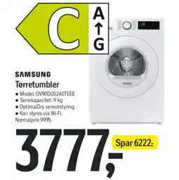 Føtex SAMSUNG Tørretumbler tilbud