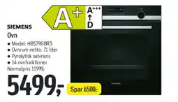 Føtex SIEMENS Ovn tilbud