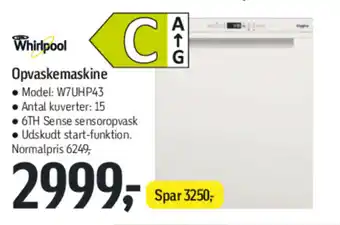 Føtex WHIRLPOOL Opvaskemaskine tilbud