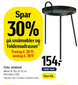 Føtex F.eks. sidebord tilbud