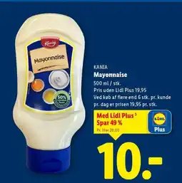 Lidl KANIA Mayonnaise tilbud