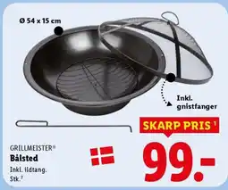 Lidl GRILLMEISTER® Bålsted tilbud