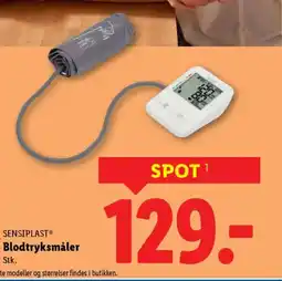 Lidl Sensiplastⓡ blodtryksmåler tilbud