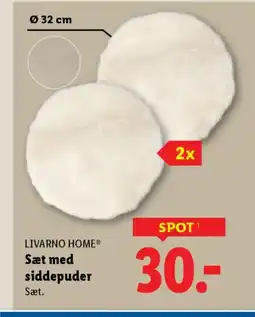 Lidl Livarno home® sæt med siddepuder tilbud