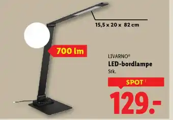 Lidl Livarno® led-bordlampe stk. tilbud