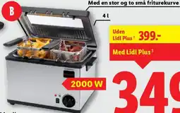 Lidl Frituregryde af rustfrit stål tilbud