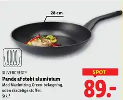 Lidl SILVERCREST® Pande af støbt aluminium tilbud