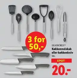 Lidl Silvercrest® køkkenredskab eller køkkenkniv tilbud