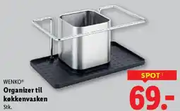 Lidl WENKOⓇ Organizer til køkkenvasken tilbud