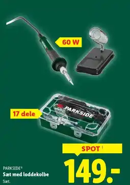 Lidl PARKSIDE® Sæt med loddekolbe Sæt. tilbud