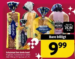 Løvbjerg Schulstad Det Gode brød tilbud