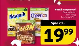 Løvbjerg Nestlé morgenmad tilbud