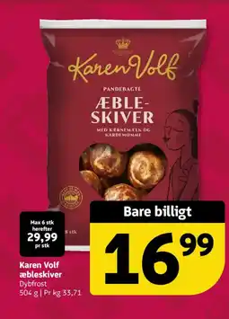 Løvbjerg Karen Volf æbleskiver tilbud