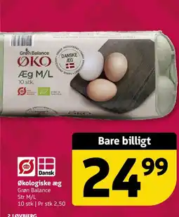 Løvbjerg Økologiske æg tilbud
