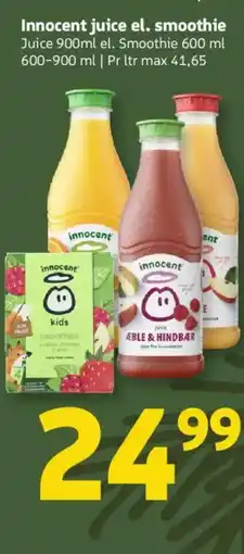Løvbjerg Innocent juice el. smoothie tilbud