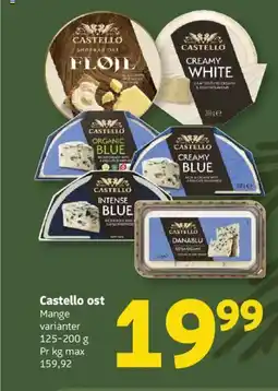Løvbjerg Castello ost tilbud