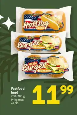 Løvbjerg Fastfood brød tilbud