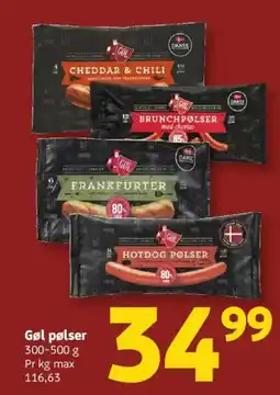 Løvbjerg Gøl pølser tilbud