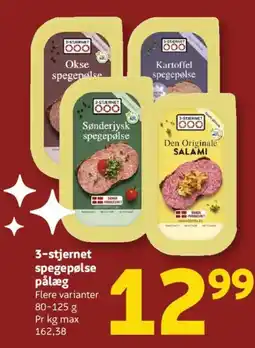 Løvbjerg 3-stjernet spegepølse pålæg tilbud