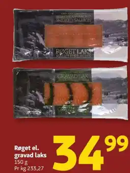 Løvbjerg Røget el. gravad laks tilbud