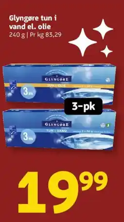 Løvbjerg Glyngøre tun i vand el. olie tilbud