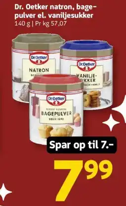 Løvbjerg Dr. oetker natron, bage- pulver el. vaniljesukker tilbud