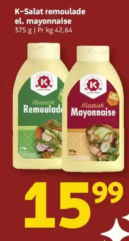Løvbjerg K-salat remoulade el. mayonnaise tilbud
