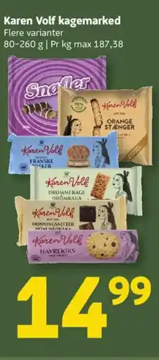 Løvbjerg Karen Volf kagemarked tilbud