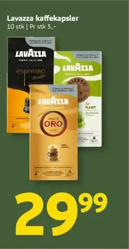 Løvbjerg Lavazza kaffekapsler tilbud