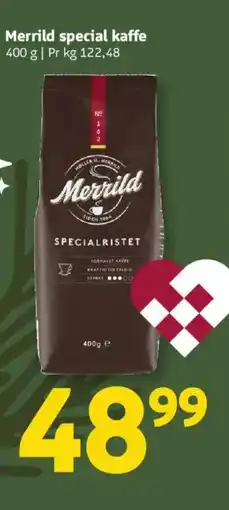 Løvbjerg Merrild special kaffe tilbud