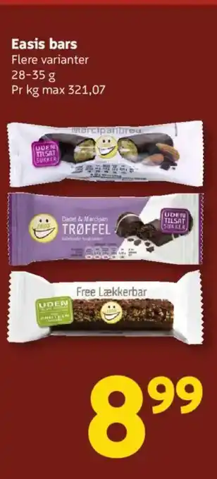 Løvbjerg Easis bars tilbud