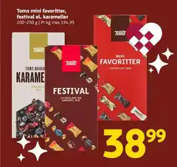 Løvbjerg Toms mini favoritter, festival el. karameller tilbud