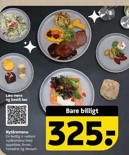 Løvbjerg Nytårsmenu tilbud