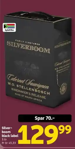 Løvbjerg Silver- boom black label tilbud