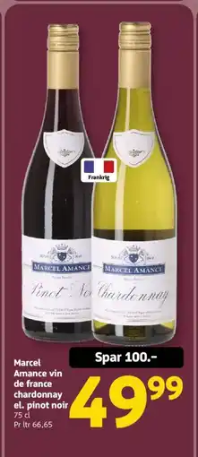Løvbjerg Marcel Amance vin de france chardonnay el. pinot noir tilbud
