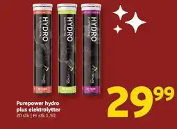 Løvbjerg Purepower hydro plus elektrolytter tilbud