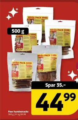 Løvbjerg Paw hundesnacks tilbud