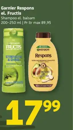 Løvbjerg Garnier Respons el. Fructis tilbud