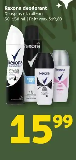 Løvbjerg Rexona deodorant tilbud