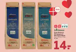 SPAR Grøn Balance Øllingegaard Økologisk Mælk tilbud
