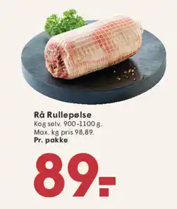 SPAR Rå rullepølse tilbud