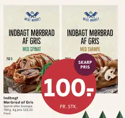 SPAR Indbagt Mørbrad af Gris tilbud