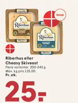 SPAR Riberhus eller Cheasy Skiveost tilbud