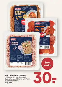 SPAR Steff Houlberg Topping tilbud