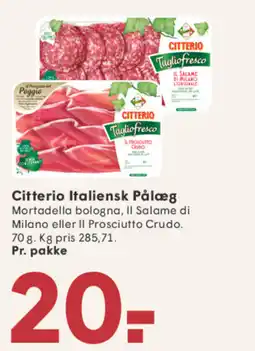 SPAR Citterio Italiensk Pålæg tilbud