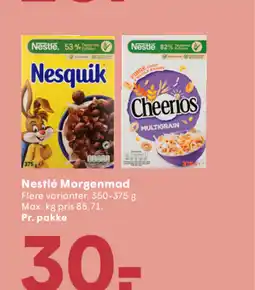 SPAR Nestlé Morgenmad tilbud