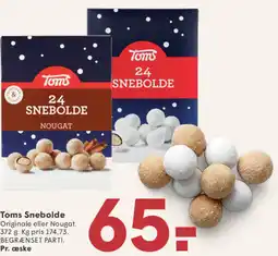 SPAR Toms Snebolde tilbud